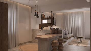 Signature Studio Suite | 1 bedroom, Egyptian cotton sheets, premium bedding, pillow-top beds