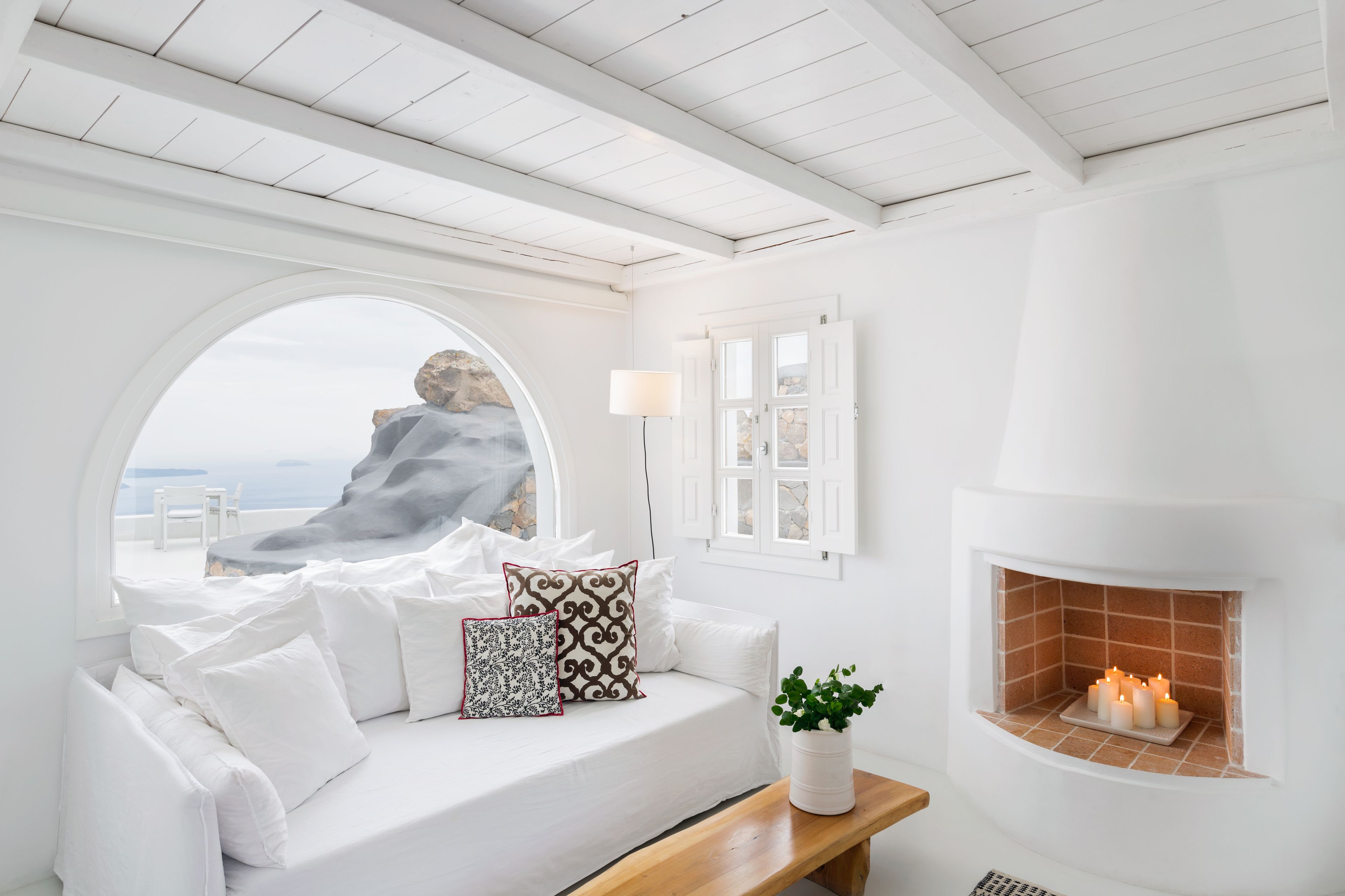 别墅, 私人游泳池 (Elidami) | 起居区 | 28-英寸纯平电视 （配备有线频道）、电视