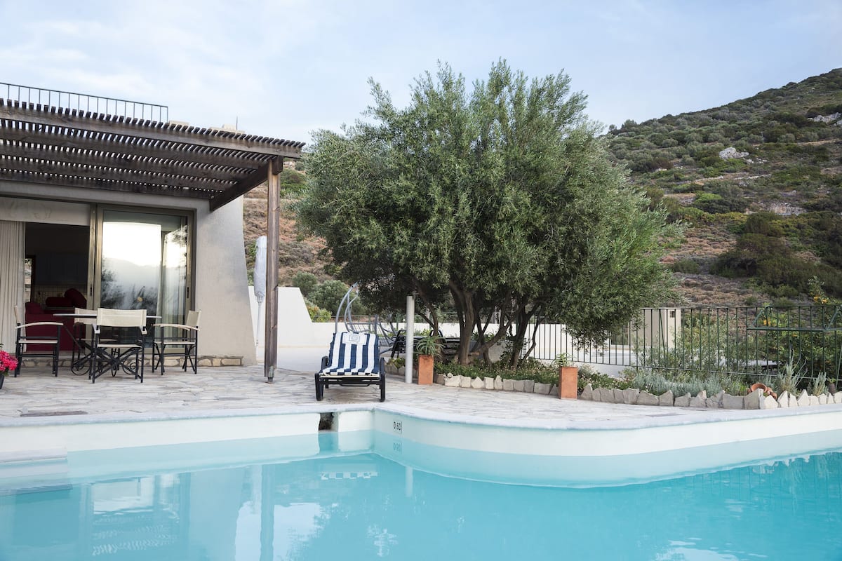 Villa - 2 sovrum - privat pool - utsikt mot bergen | Terrass/Patio