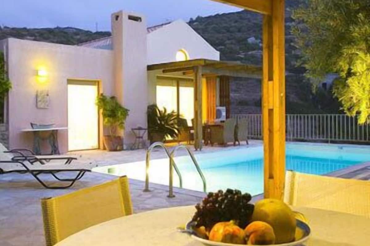 Villa - 3 sovrum - privat pool - viss havsutsikt | Terrass/Patio