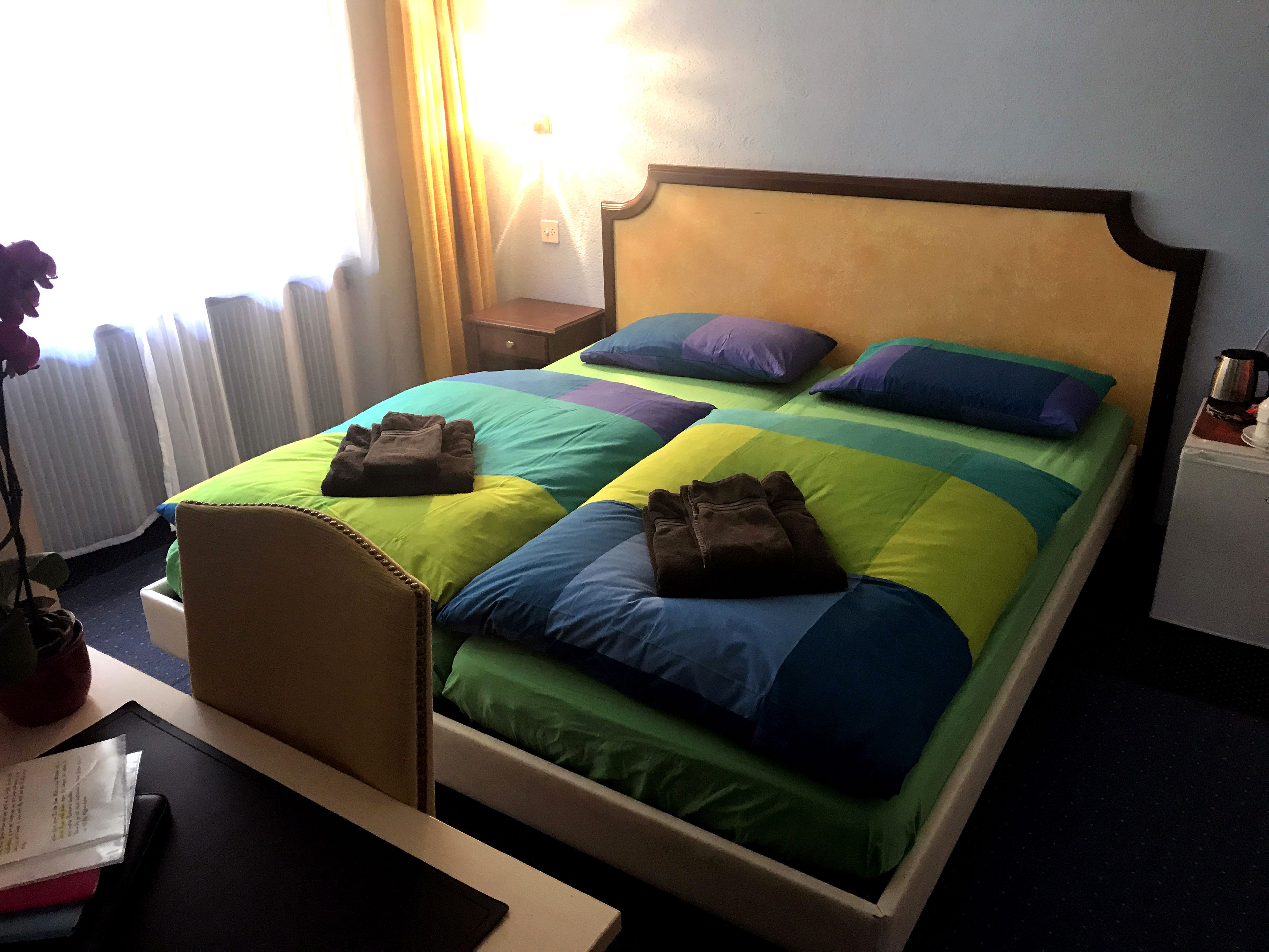 standard double room, mountain view | frette italian sheets, premium bedding, select comfort beds