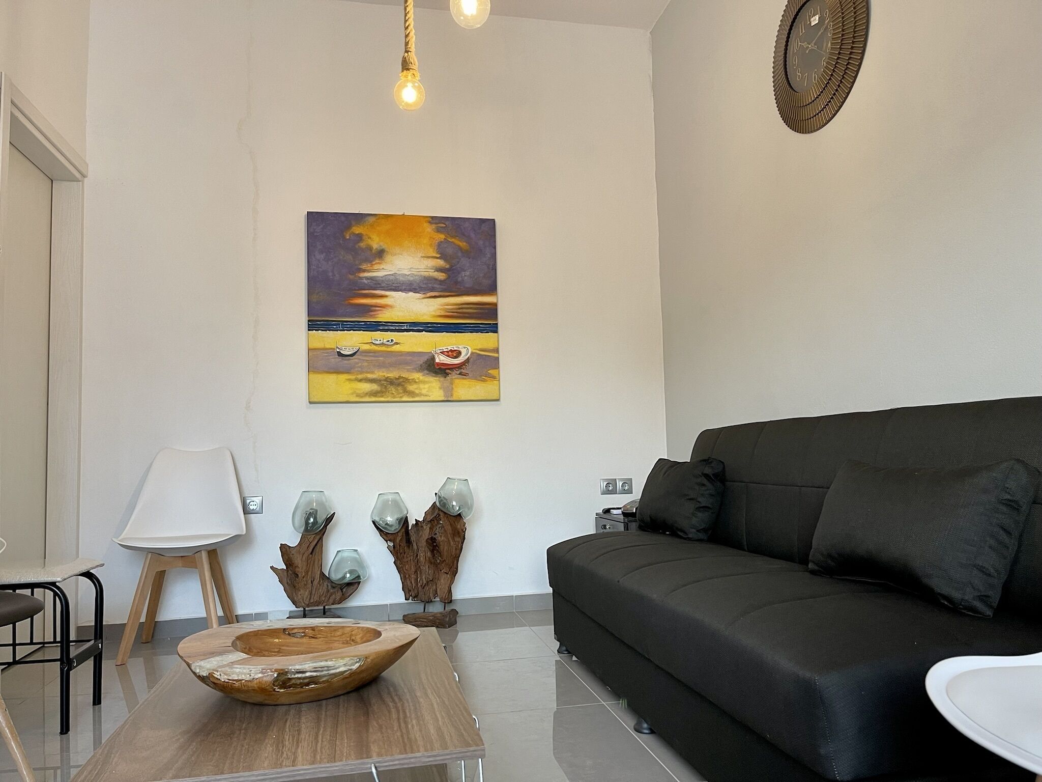 22-Zoll-LED-Fernseher mit Kabelempfang, Fernseher