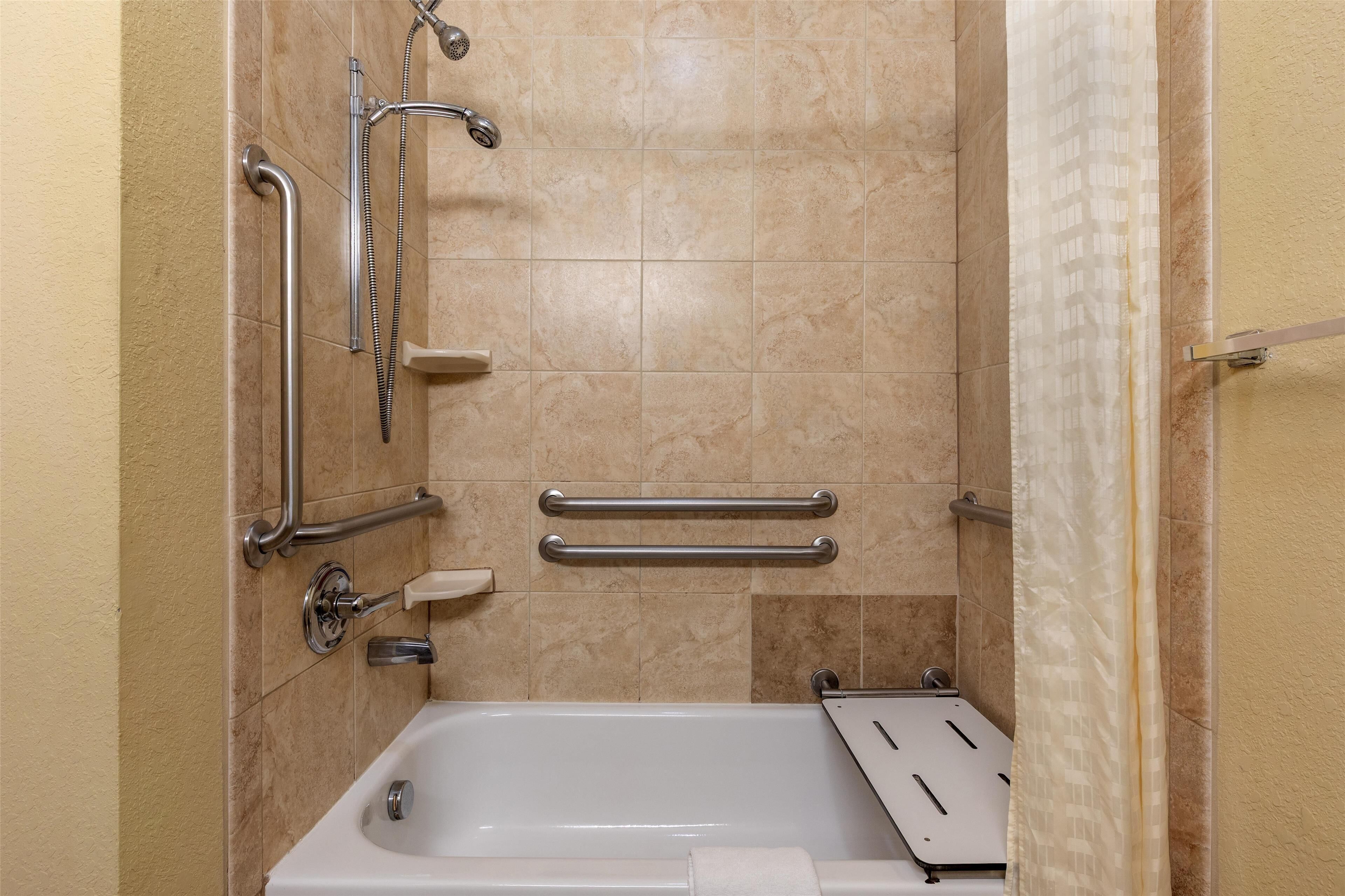 free toiletries, hair dryer, towels, soap