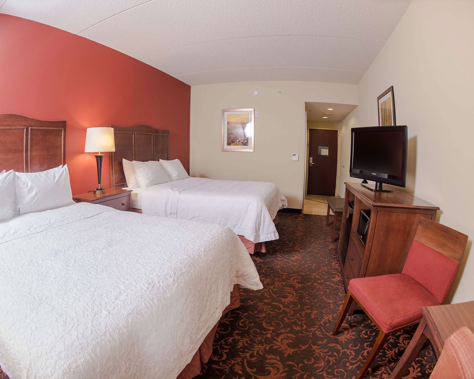 In-room safe, iron/ironing board, free cribs/infant beds