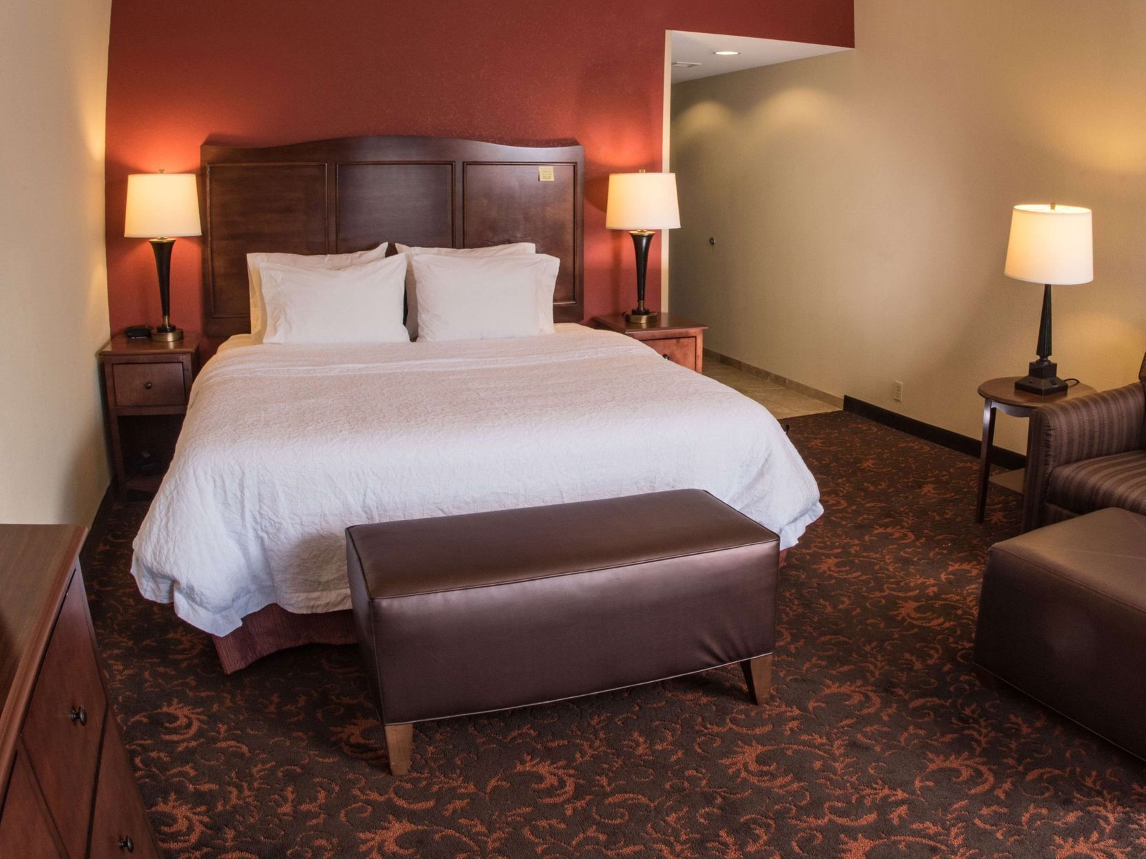 In-room safe, iron/ironing board, free cribs/infant beds