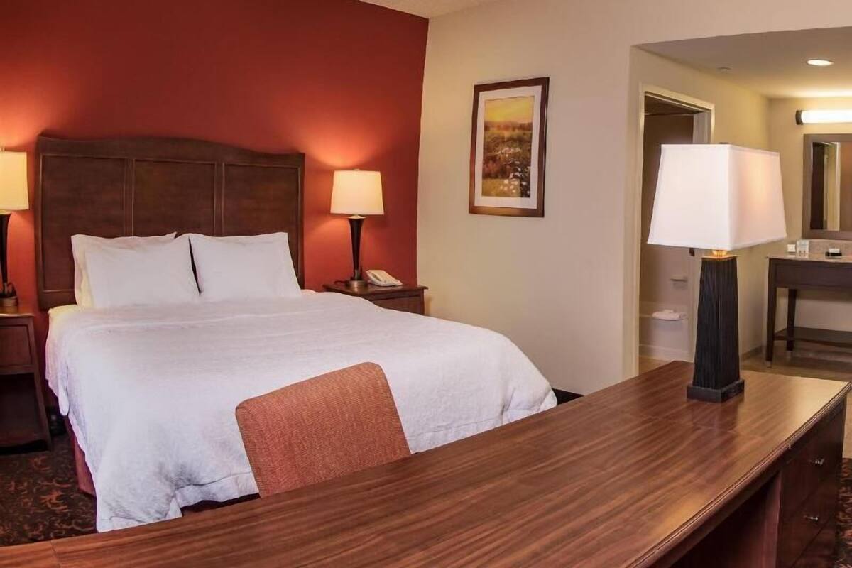 In-room safe, iron/ironing board, free cribs/infant beds