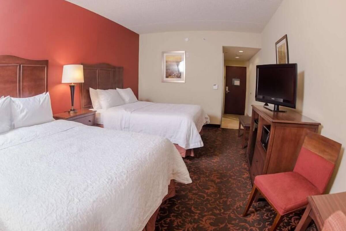 In-room safe, iron/ironing board, free cribs/infant beds