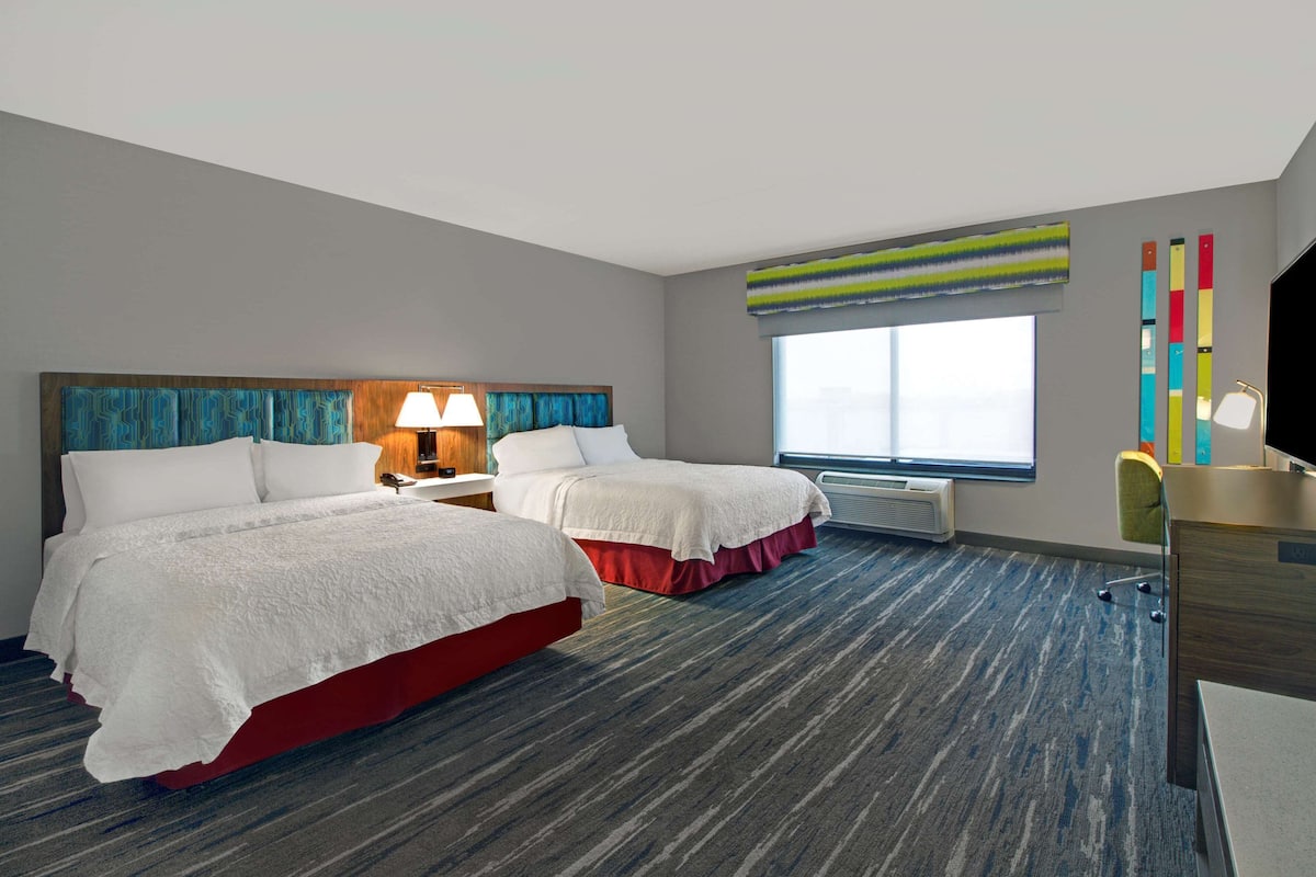 Two Queen Beds, Non-Smoking, Accessible | In-room safe, individually decorated, individually furnished