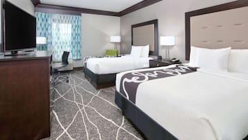 Room, 2 Queen Beds, Non Smoking | Premium bedding, individually furnished, desk, blackout drapes