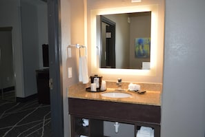 Free toiletries, hair dryer, towels, soap
