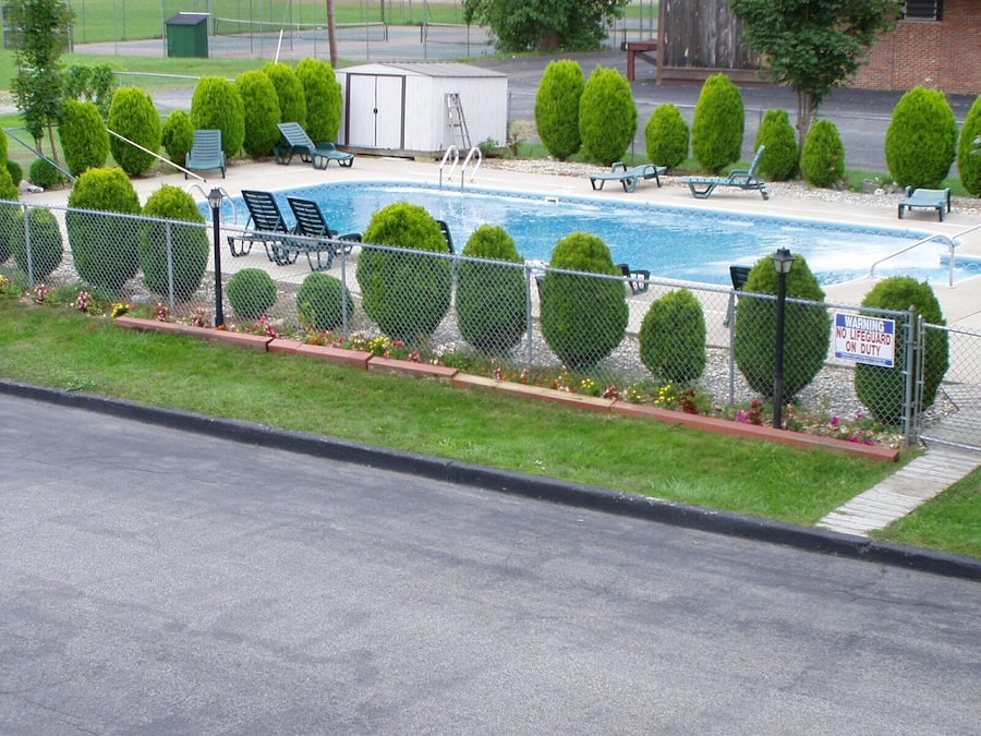 Seasonal outdoor pool