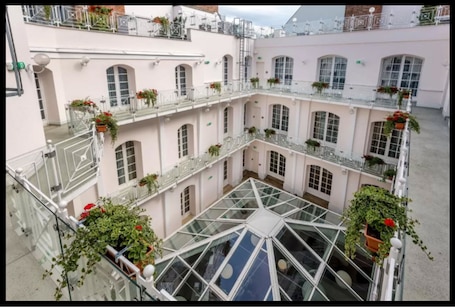 Terraza o patio. Hotel Imlauer Vienna