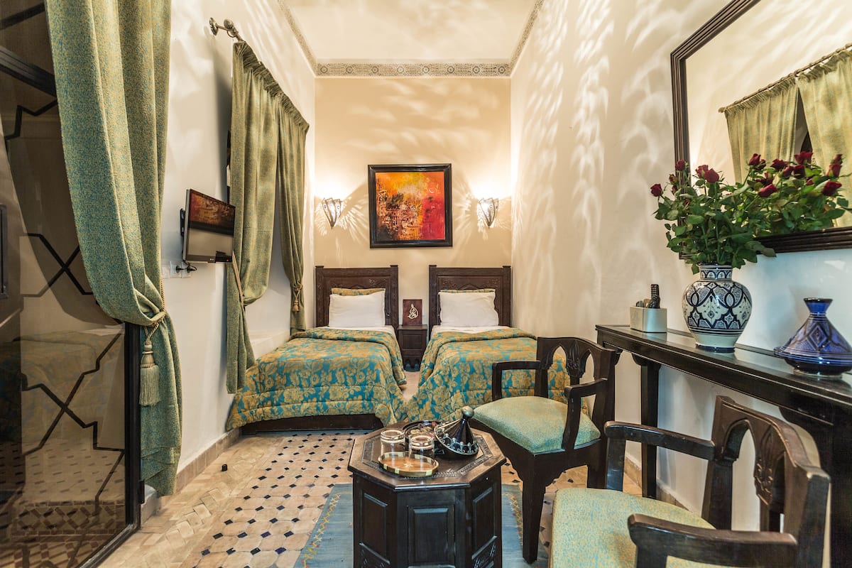 Comfort Double or Twin Room, Courtyard View | 1 bedroom, Egyptian cotton sheets, premium bedding, pillow-top beds