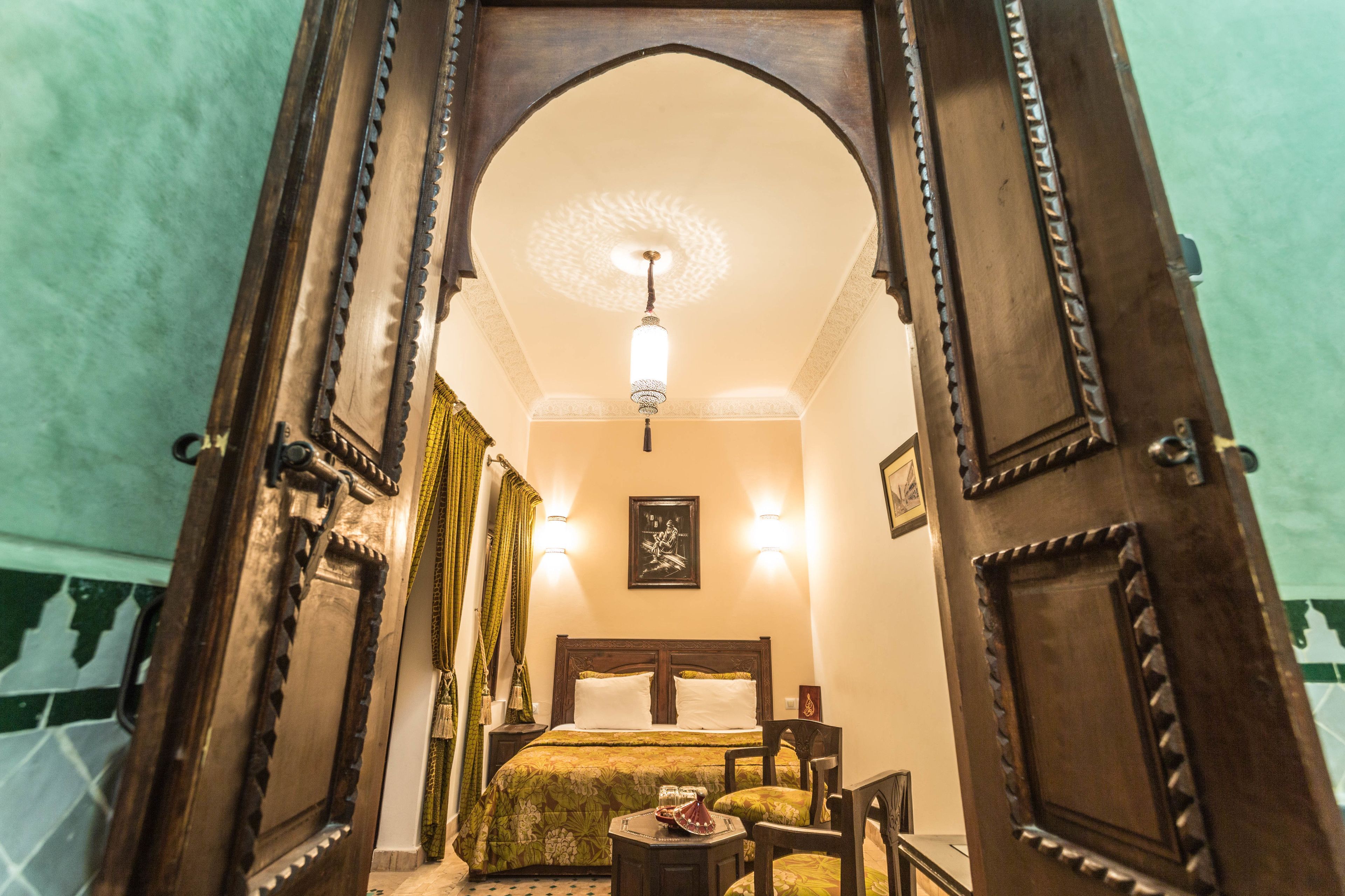 Comfort-Doppel- oder -Zweibettzimmer, Blick auf den Innenhof