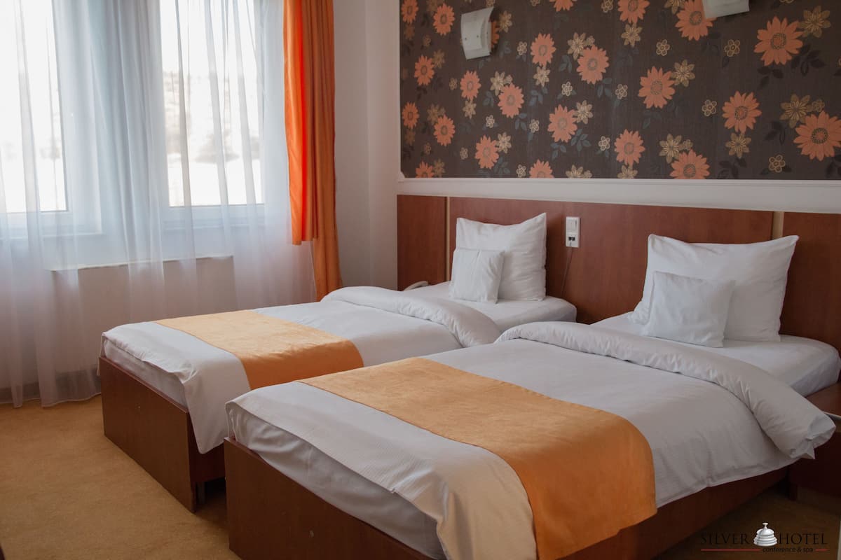 Standard Twin Room | Roupas de cama premium, frigobar, cofres nos quartos, escrivaninha