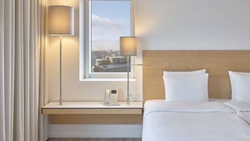 Hypo-allergenic bedding available, minibar, in-room safe, desk