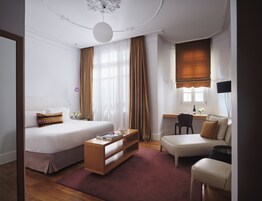 Pillow-top beds, minibar, in-room safe, blackout curtains