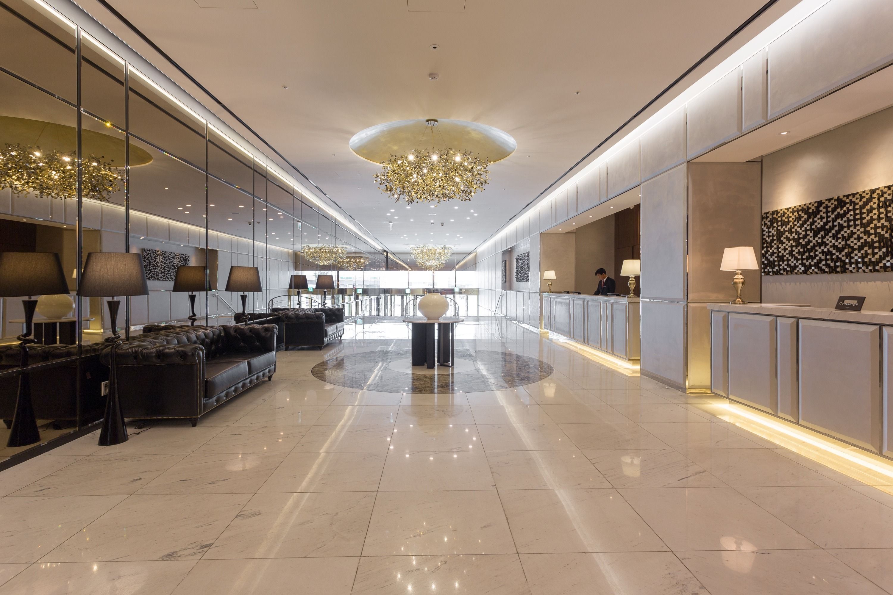 로비 좌석 공간