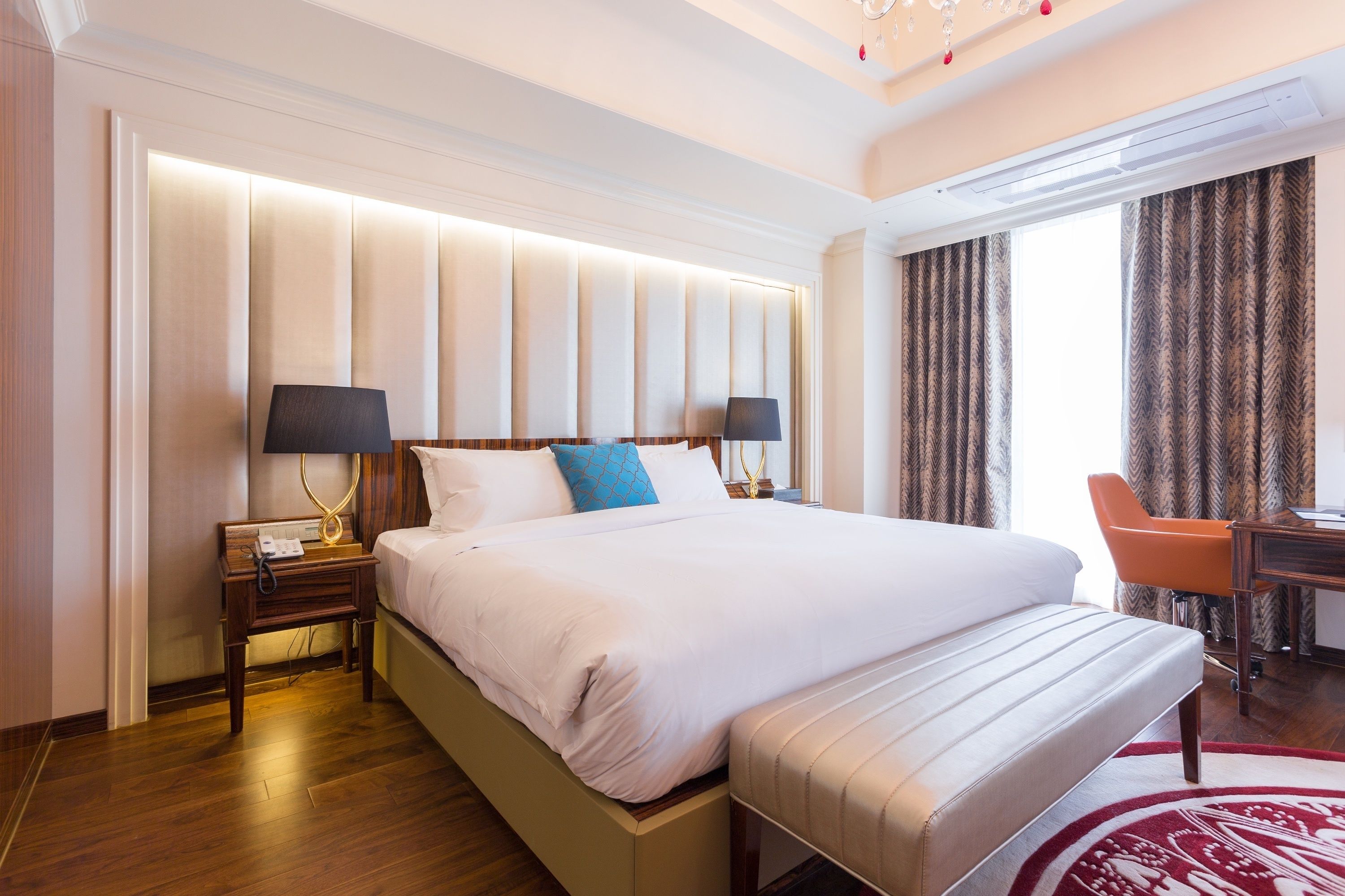 Down comforters, in-room safe, individually decorated