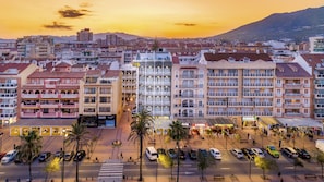 Façana frontal de l'allotjament