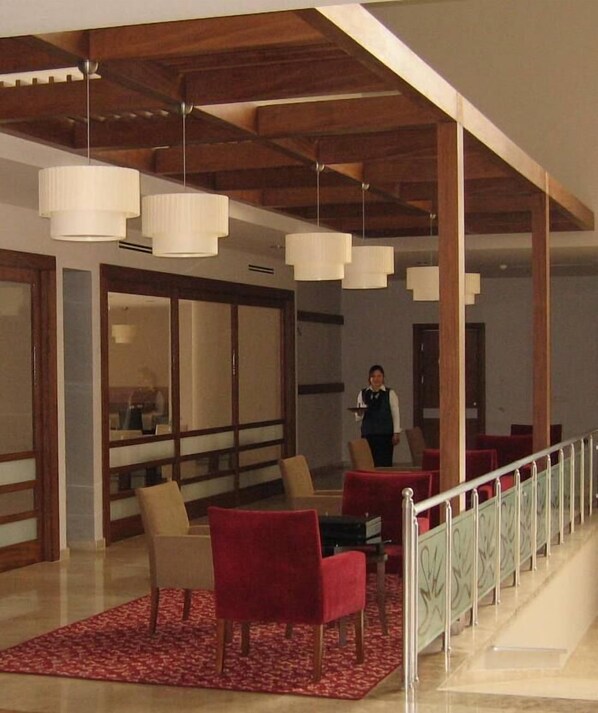 Sala de estar en el lobby