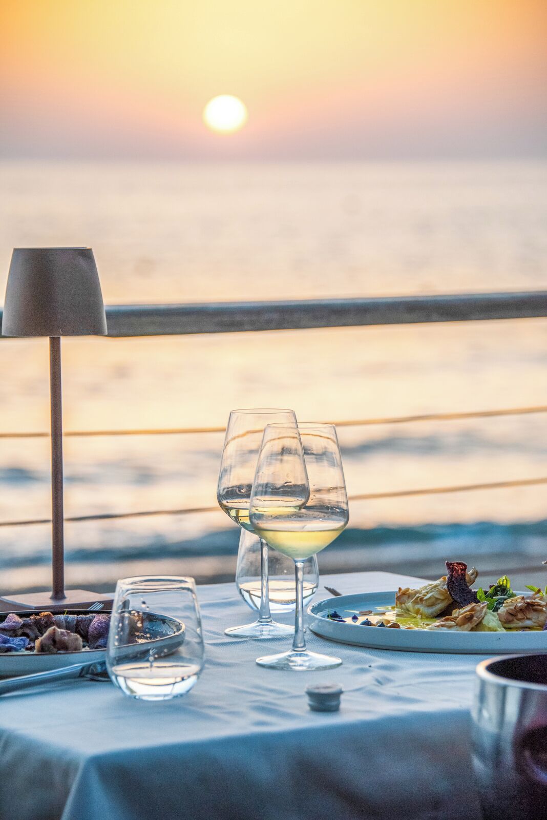 Frühstück und Abendessen, italienische Küche