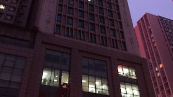 Front of property – evening/night