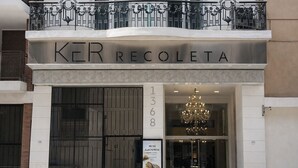A building with a sign reading "KER RECOLETA" and the number "1368" above the entrance. - Ker Recoleta Hotel (Buenos Aires)