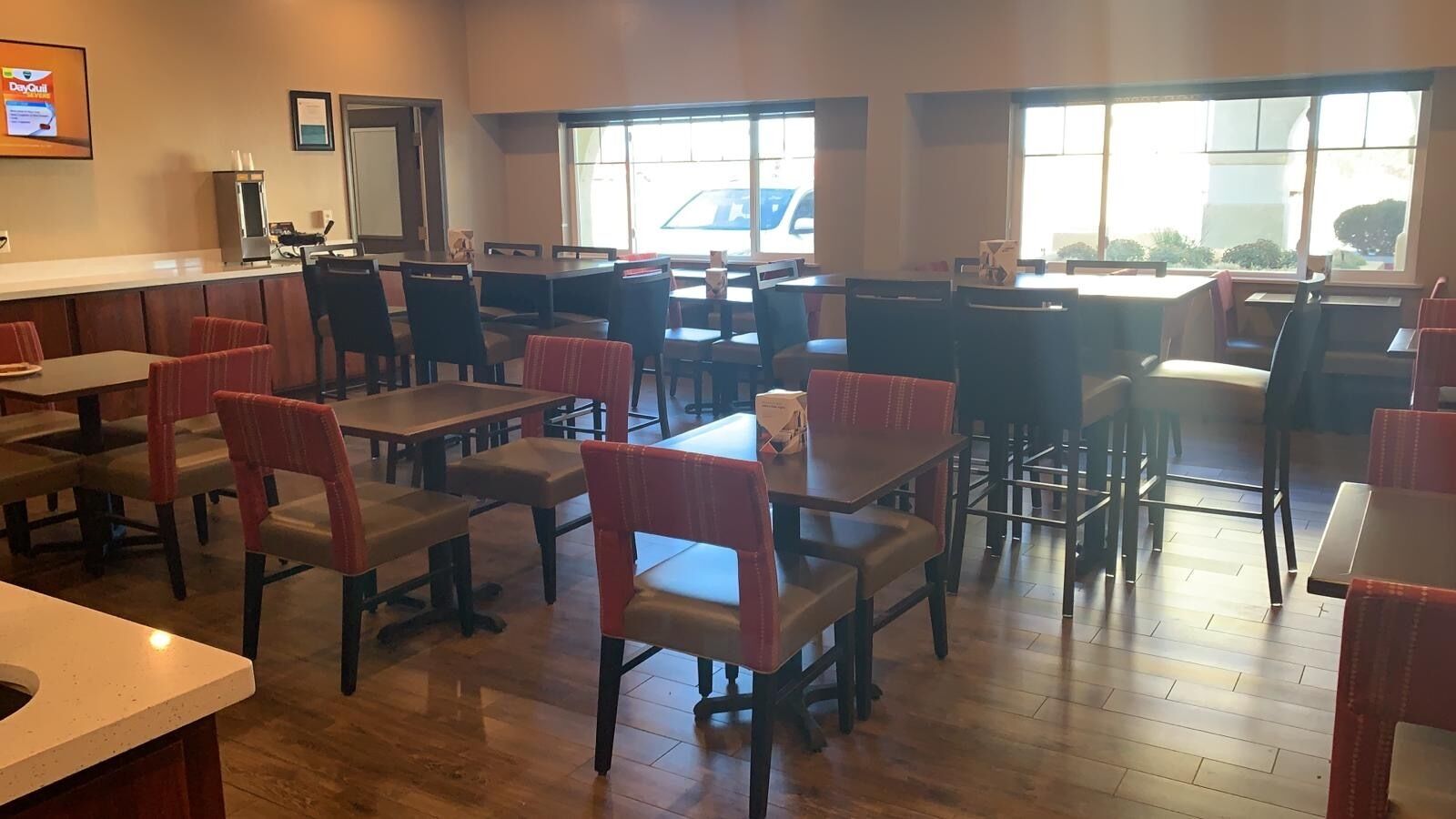 Dagelijks ontbijt voor onderweg inbegrepen