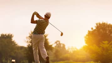 Golfers can enjoy a serene natural environment on our course.