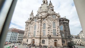 Blick von der Unterkunft
