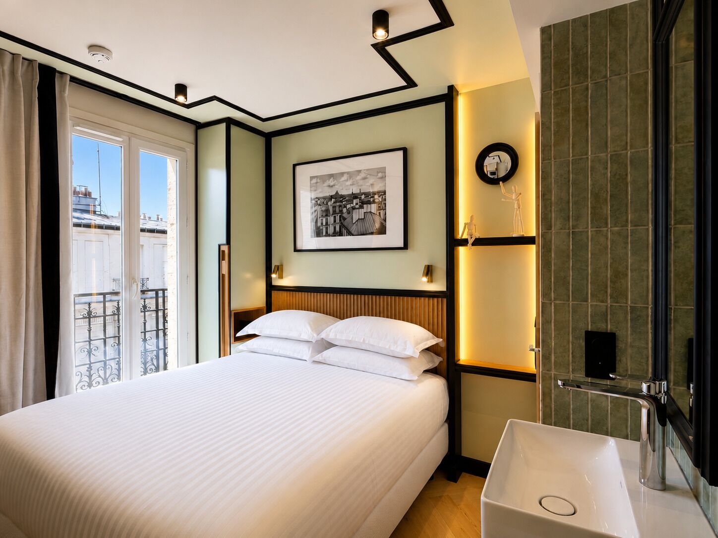 Chambre classique double | Literie de qualité, minibar, coffre-fort