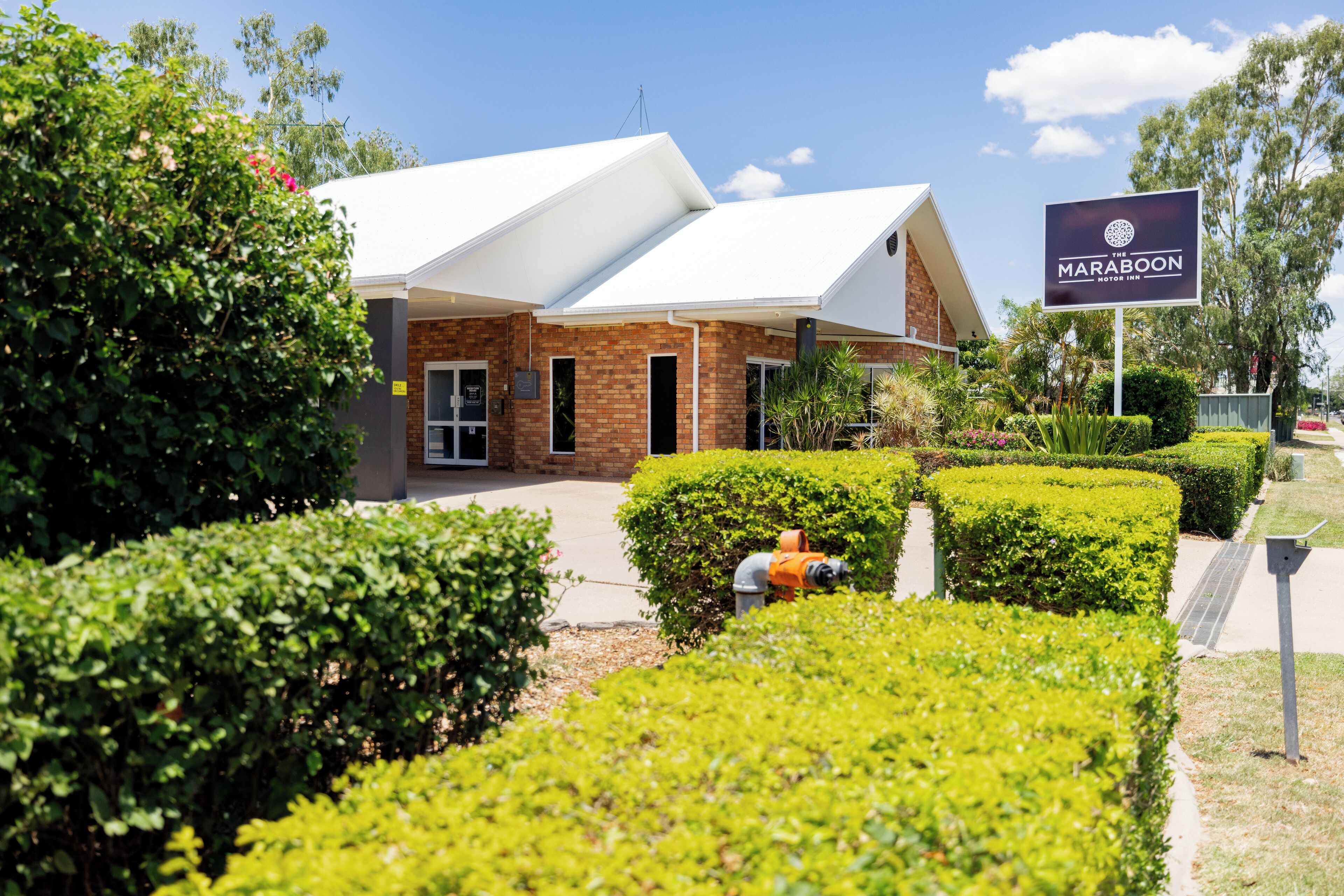 Entrada da propriedade