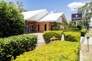 Entrada de la propiedad