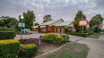 Façade de lâhĂ©bergement