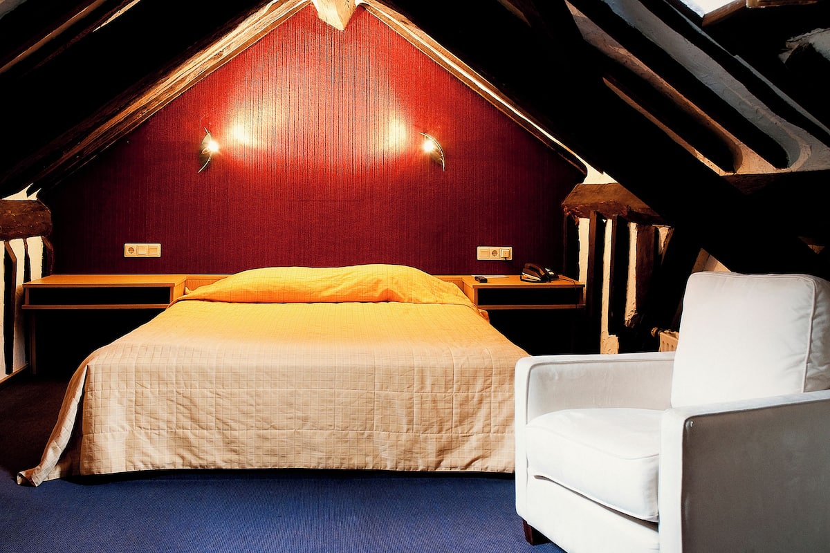 1 camera, biancheria da letto di alta qualità, una cassaforte in camera