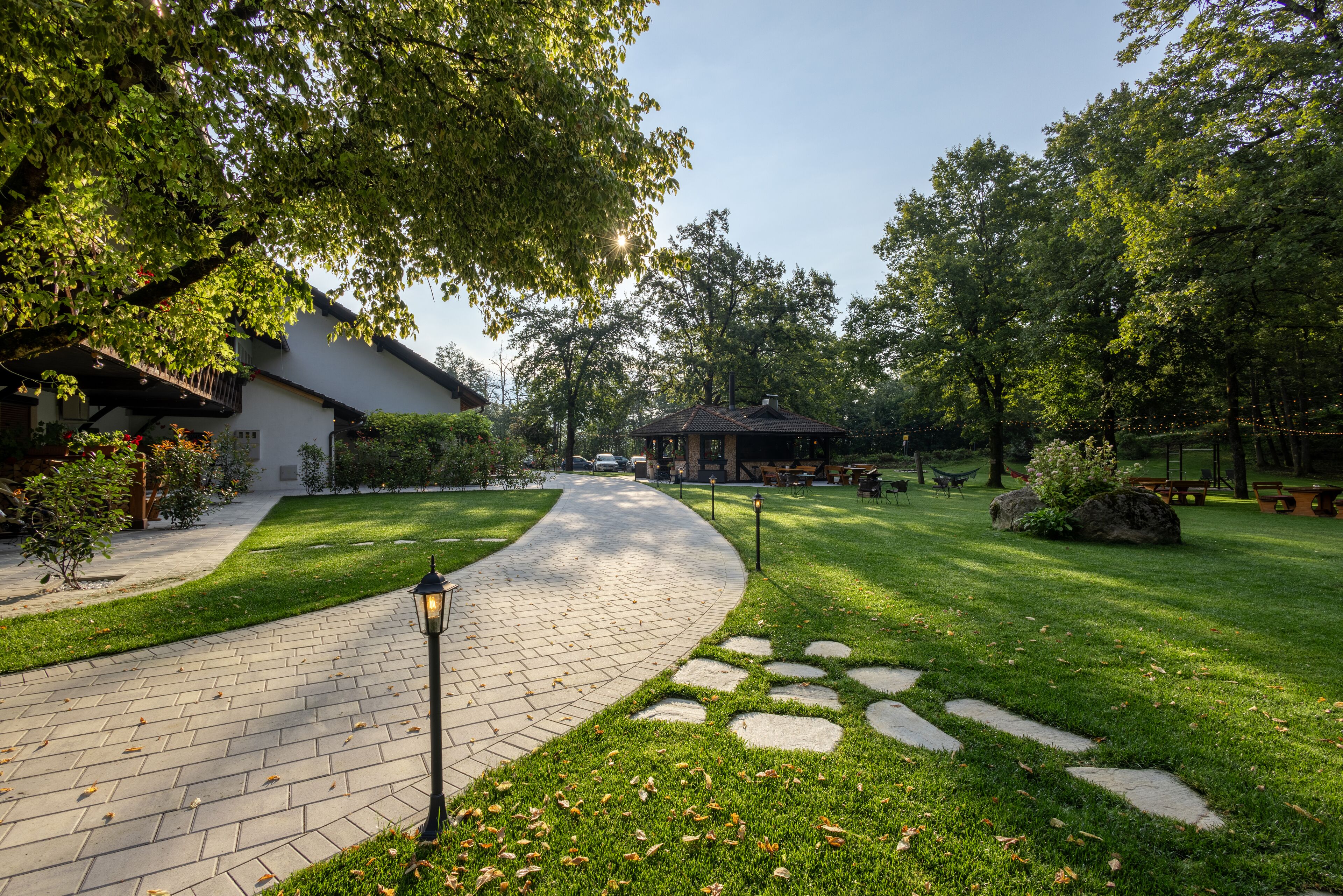 Fassade der Unterkunft