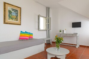 Junior-Suite, Meerblick | Wohnbereich
