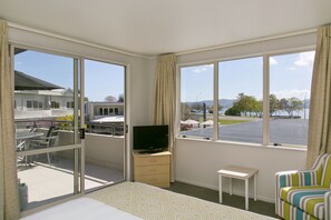 Apartment, 3 Bedrooms, Lake View | Iron/ironing board, free cribs/infant beds, travel crib, free WiFi - Anchorage Resort Taupo (Taupo)