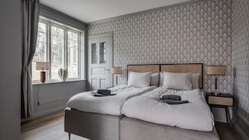 Lyxvilla | 3 sovrum, arbetsyta för laptop, strykjärn/strykbräda och barnsängar