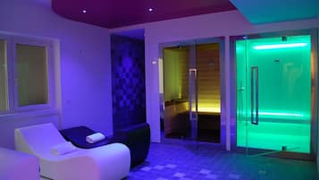 Turkkilainen sauna, vartalohoitoja, vartalon kuorintoja, kasvohoitoja