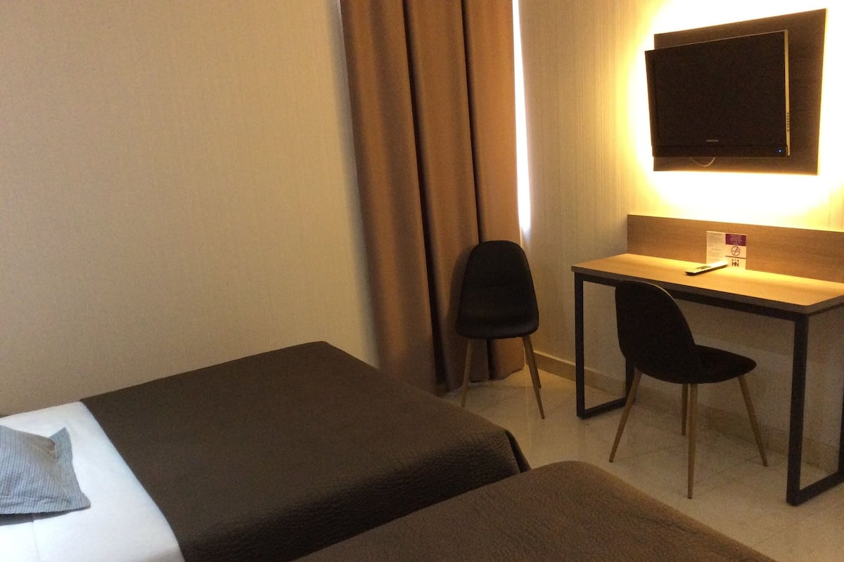 Desk, rollaway beds, free WiFi, bed sheets