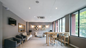Sitteområde i lobbyen