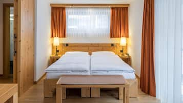 Standard Double Room (Matterhorn View from Balcony) | Down comforters, in-room safe, desk, blackout drapes