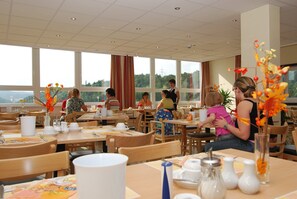 Daily buffet breakfast (EUR 12 per person)