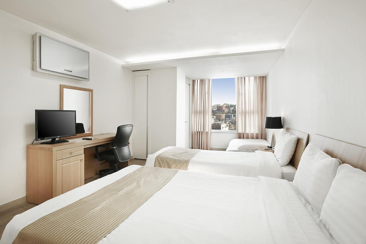 Desk, iron/ironing board, free WiFi