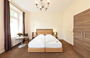 Literie hypoallergénique, coffres-forts dans les chambres