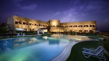 Majoituspaikan julkisivu