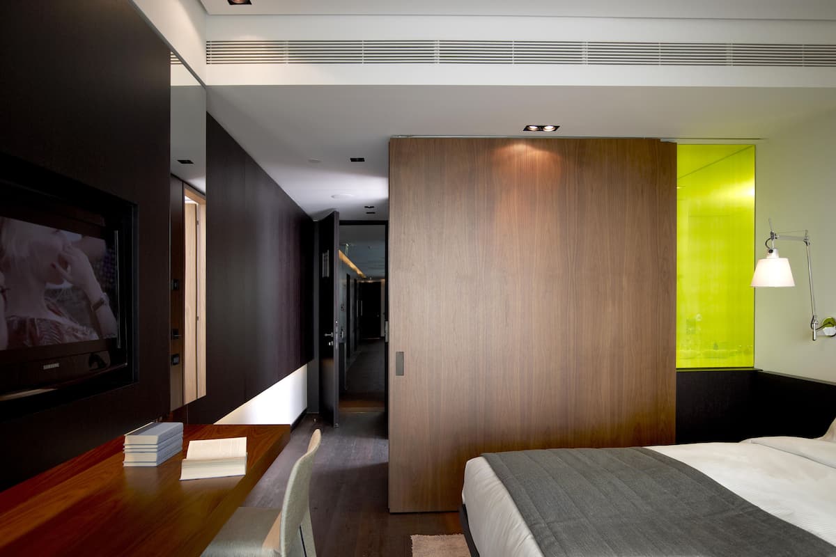 Biancheria da letto ipoallergenica, copriletto in piuma, minibar