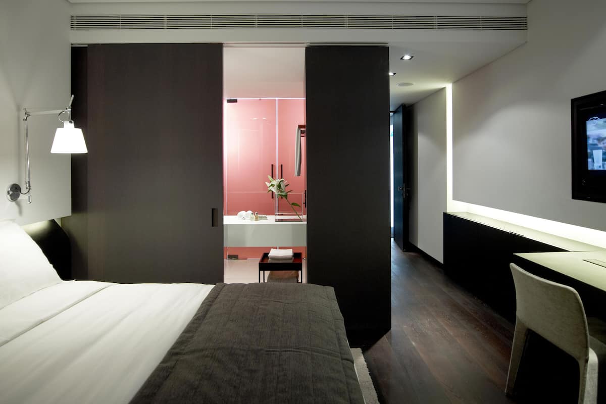 Biancheria da letto ipoallergenica, copriletto in piuma, minibar